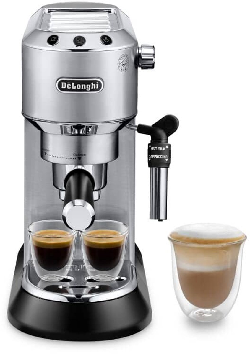 De De'Longhi Dedica Style EC685.M Pistonmachine Metal in één oogopslag