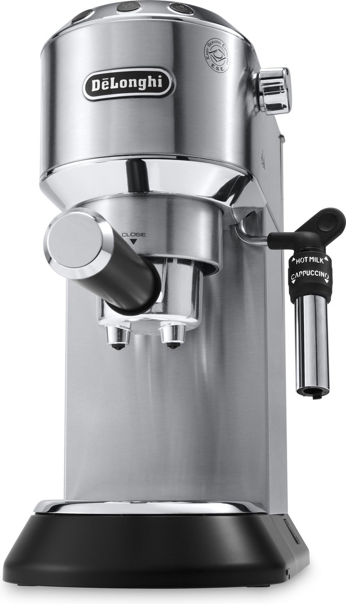Wat vinden we goed aan de De'Longhi Dedica Style EC685.M Pistonmachine Metal