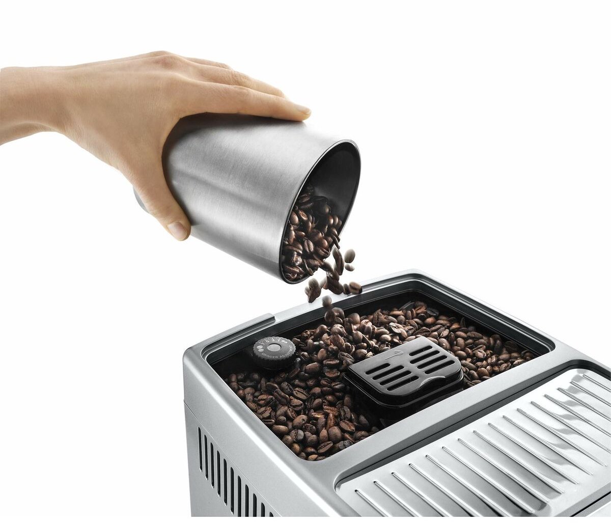 De’Longhi Dinamica Ecam Aroma Bar Volautomatische Espressomachine ECAM359.57.TB