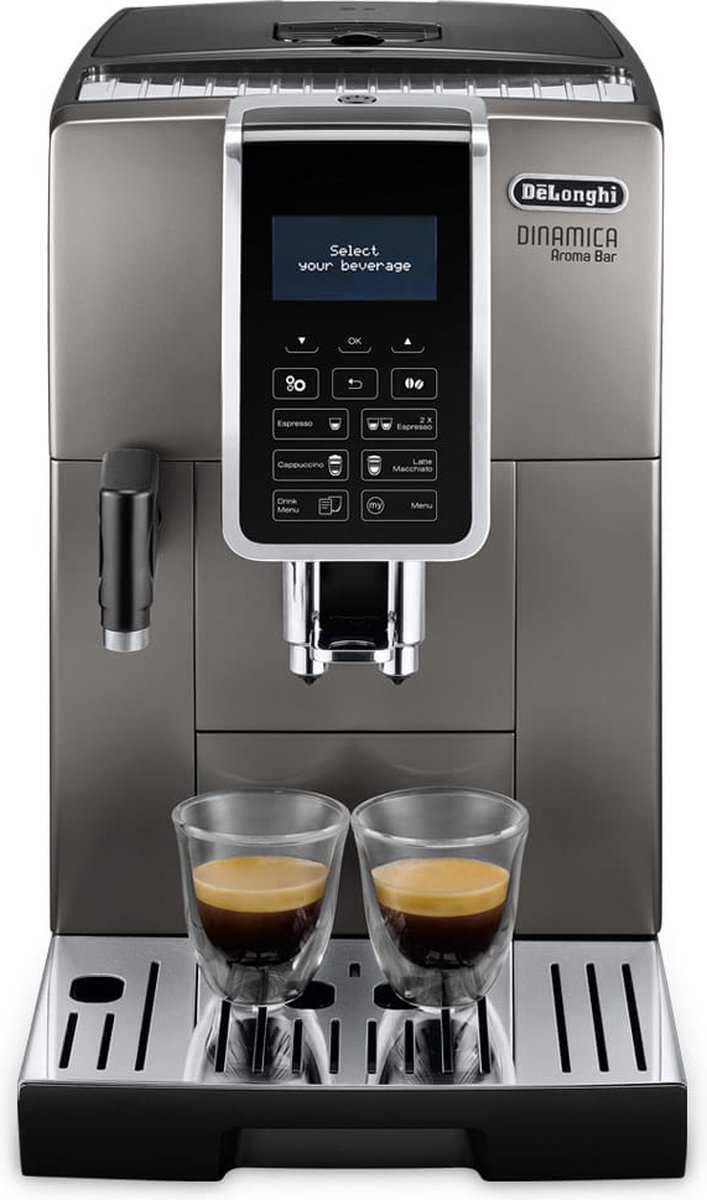 De’Longhi Dinamica Ecam Aroma Bar Volautomatische Espressomachine ECAM359.57.TB
