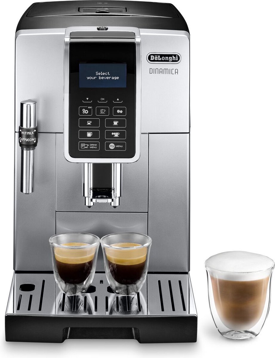 De'Longhi Dinamica ECAM350.35.SB espressomachine zilver