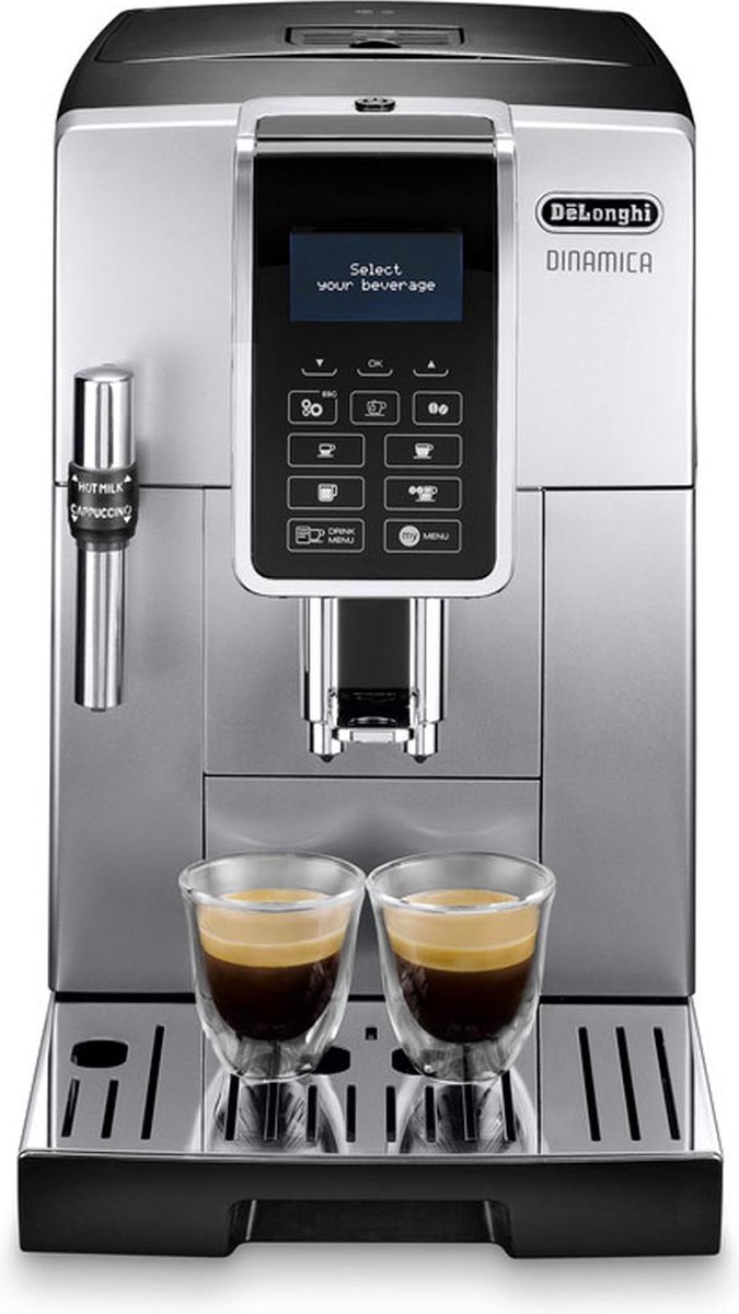 De'Longhi Dinamica ECAM350.35.SB espressomachine zilver