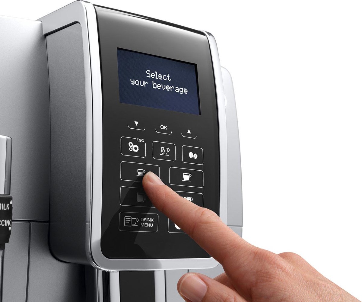 De'Longhi Dinamica ECAM350.35.SB espressomachine zilver