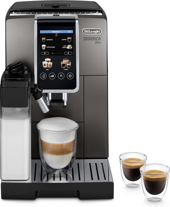 De’Longhi Dinamica Plus ECAM380.95.TB: Volautomatisch koffiegenot op zijn best