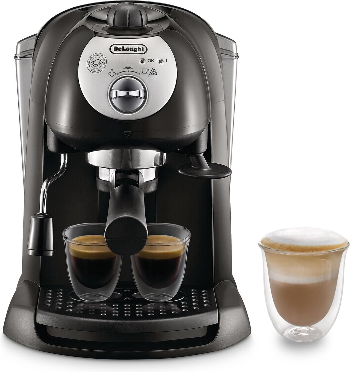 De DeLonghi EC 201.CD.B Pistonmachine in één oogopslag