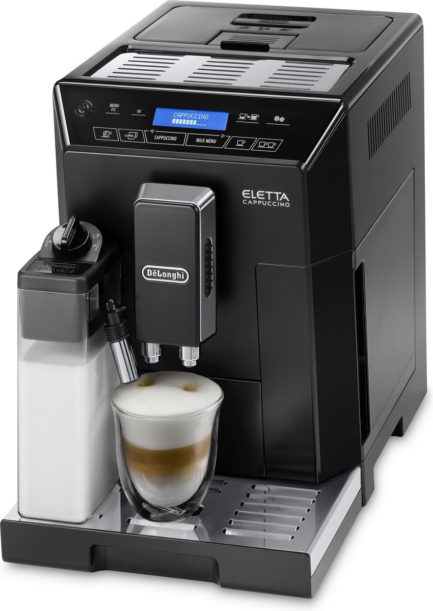 De De'Longhi Eletta Cappuccino ECAM 44.660.B Espressomachine Zwart in één oogopslag