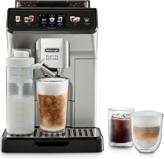 De ultieme koffiegids: De'Longhi Eletta Explore ECAM450.65.S – veelzijdigheid ontmoet gebruiksgemak