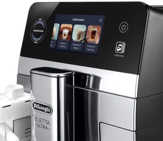 De De'Longhi Eletta Ultra volautomatische espressomachine ECAM470.85.MB in één oogopslag