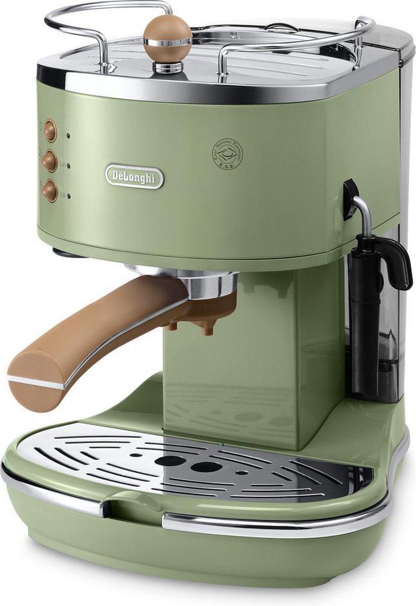 De'Longhi Icona Vintage ECOV 311.GR Espressomachine Limegroen