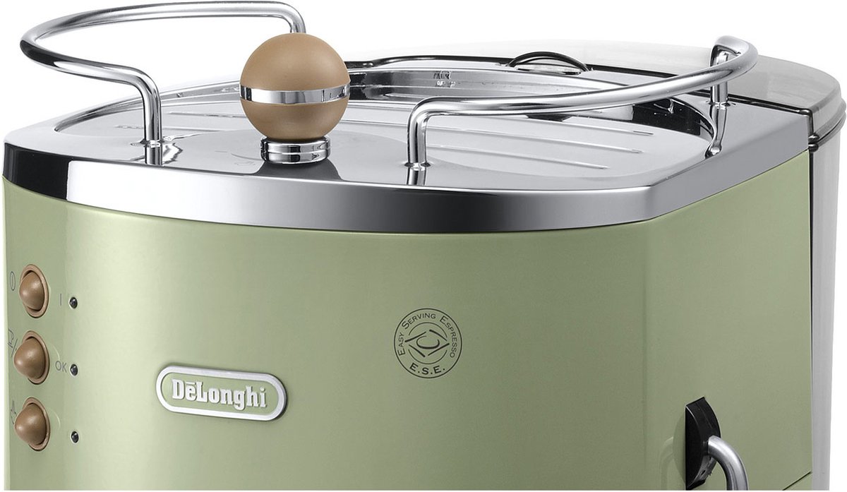 De'Longhi Icona Vintage ECOV 311.GR Espressomachine Limegroen