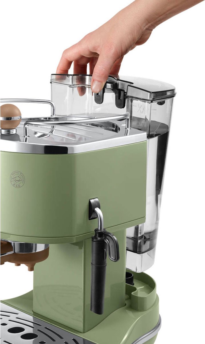 De'Longhi Icona Vintage ECOV 311.GR Espressomachine Limegroen