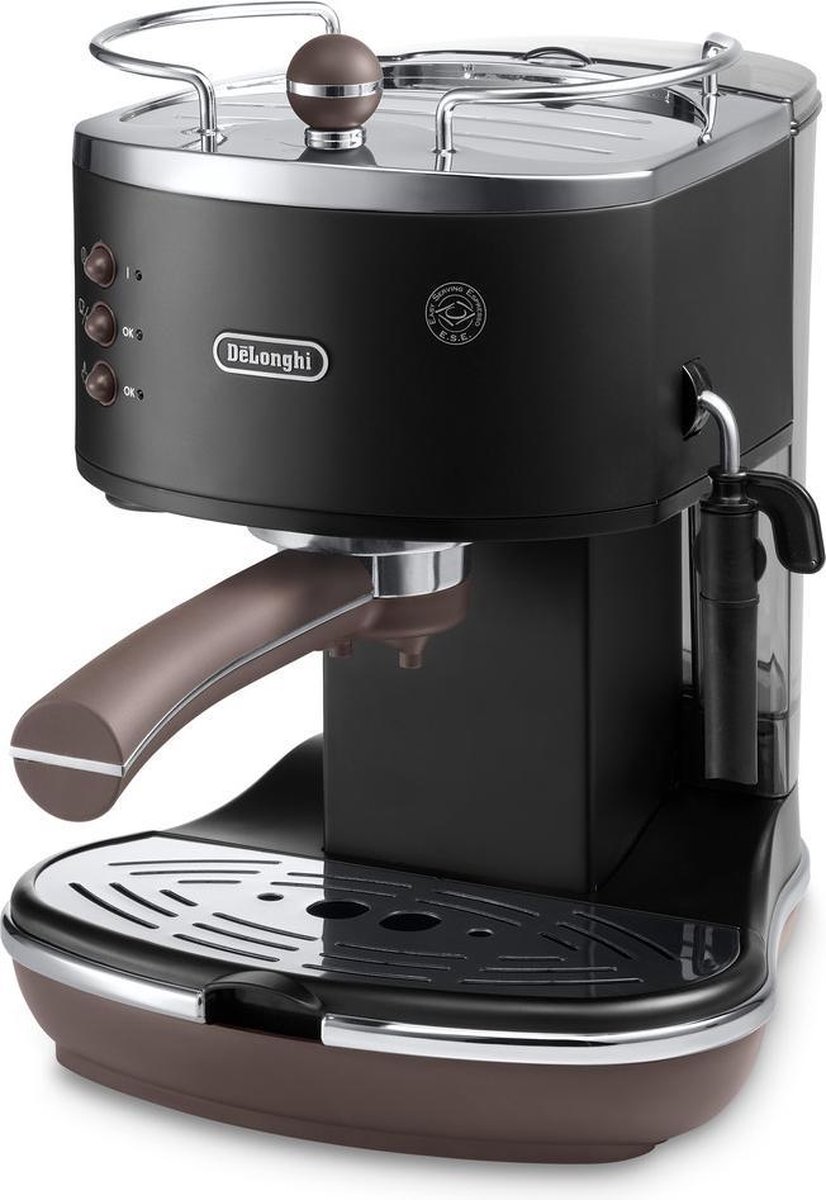 De'Longhi Icona Vintage ECOV311.BK Espressomachine Zwart
