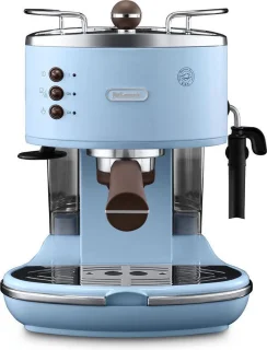 De'Longhi Icona Vintage handmatige espressomachine licht blauw