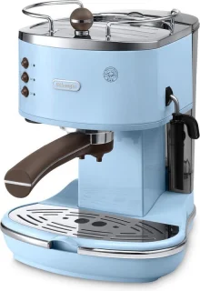 De'Longhi Icona Vintage handmatige espressomachine licht blauw