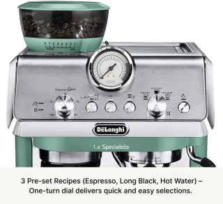 DeLonghi La Specialista Arte EC9155.GR espresso machine - groen