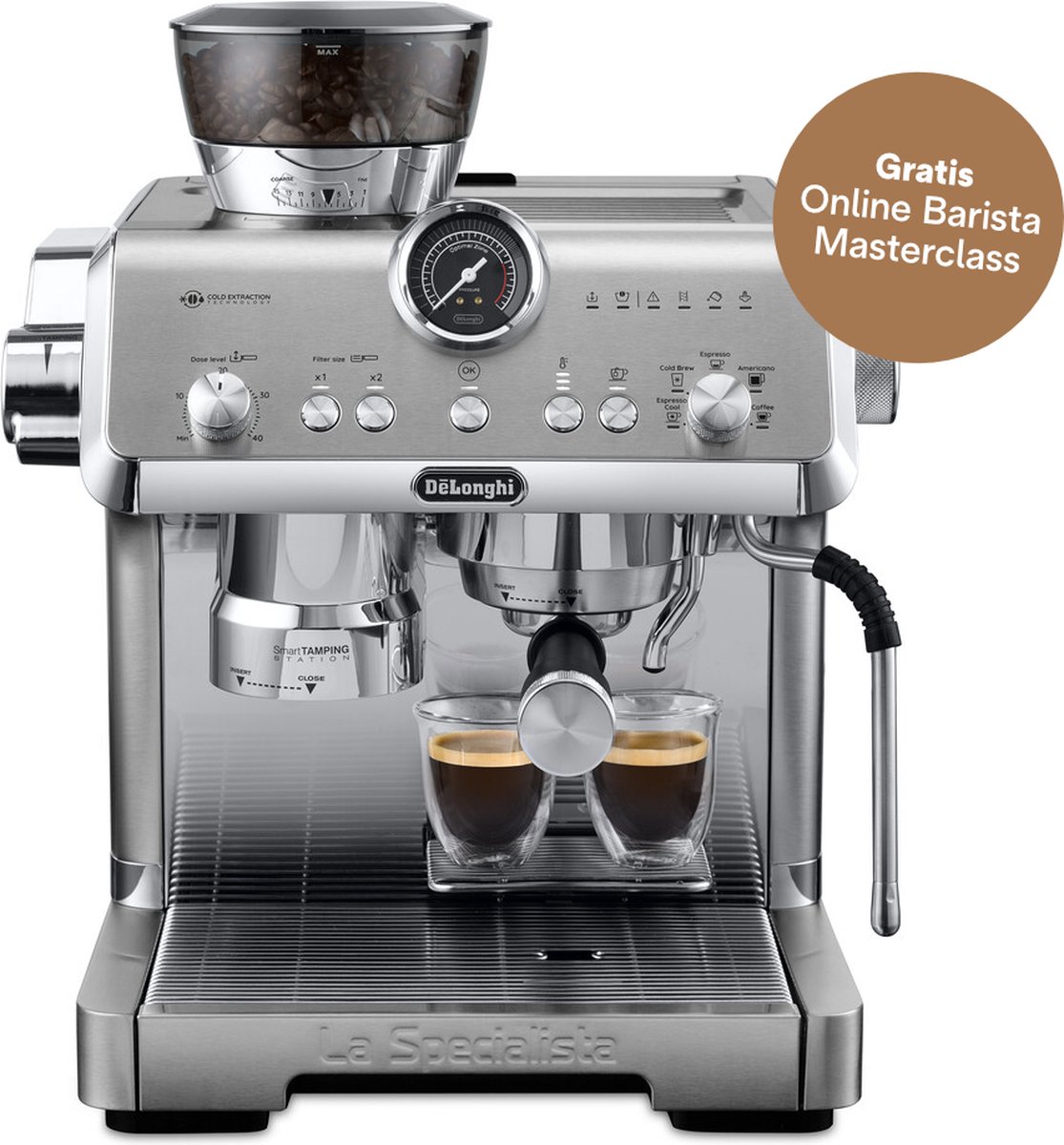 De'Longhi La Specialista Opera EC9555.M Pistonmachine Metal