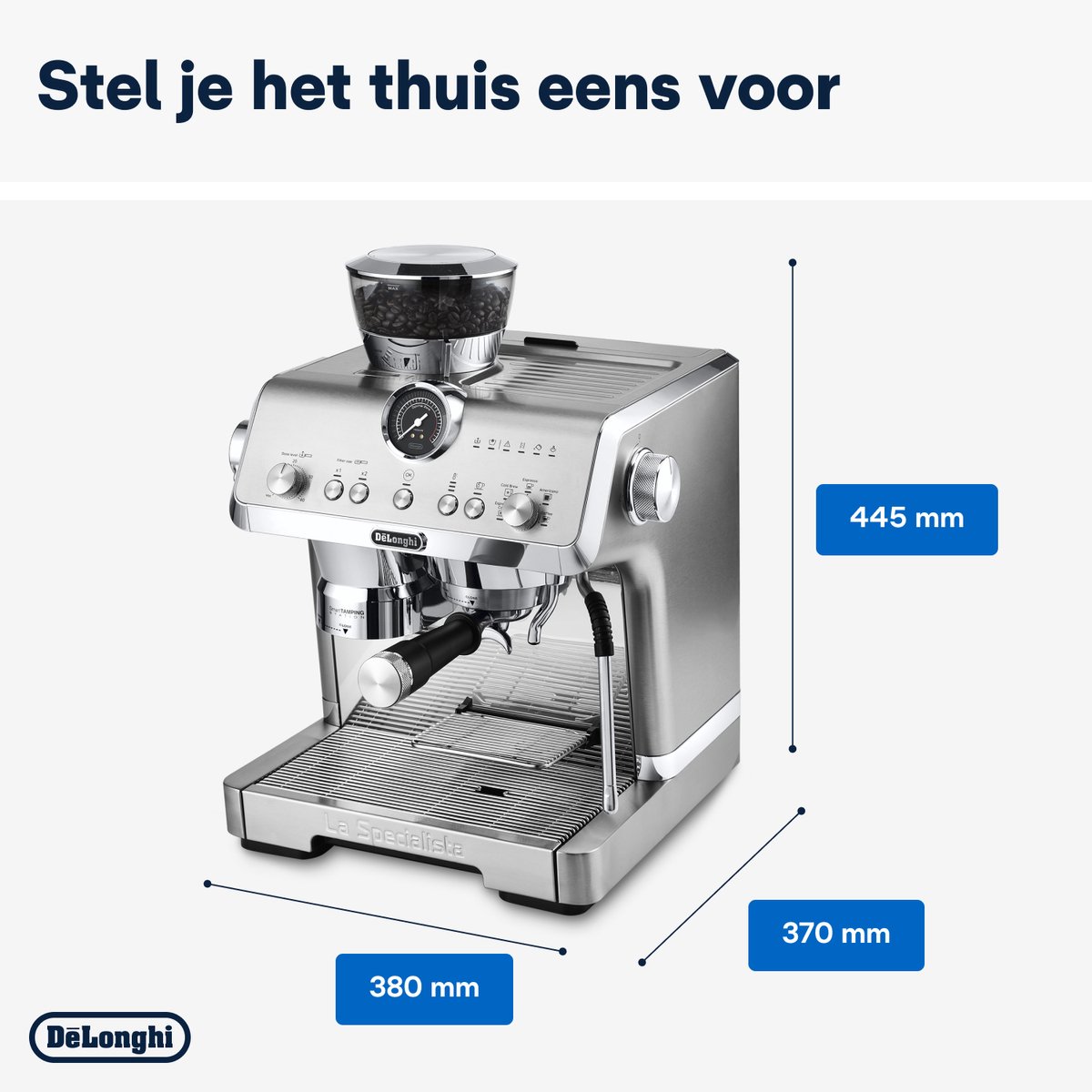 De'Longhi La Specialista Opera EC9555.M Pistonmachine Metal