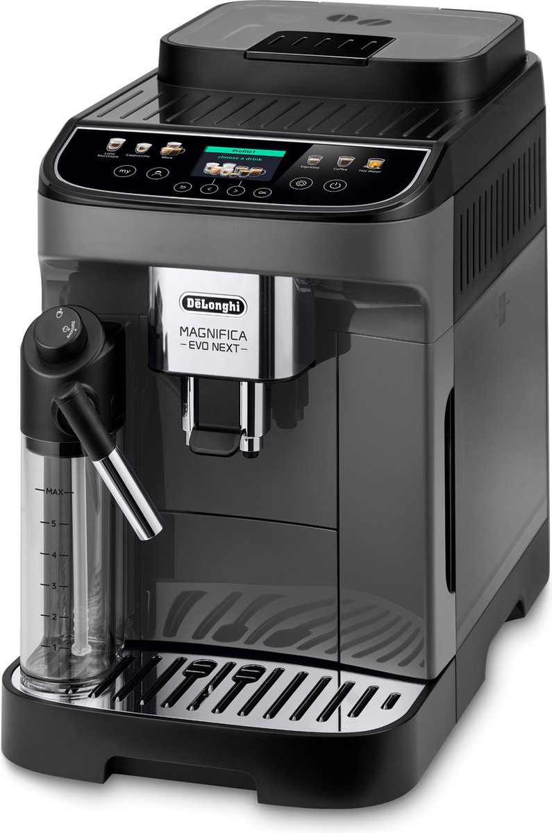 Wat vinden we goed aan de De'Longhi Magnifica Evo Next ECAM310.60.GB espressomachine Grey