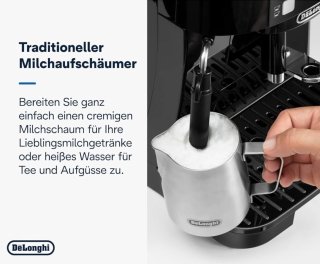 Wat vinden we goed aan de De'Longhi Magnifica S ECAM11.112.B Volautomatische koffiemachine
