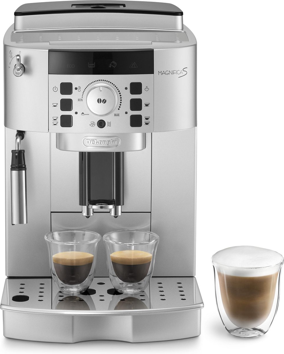 De De'Longhi Magnifica S ECAM22.110.SB Espressomachine Zilver/Zwart in één oogopslag