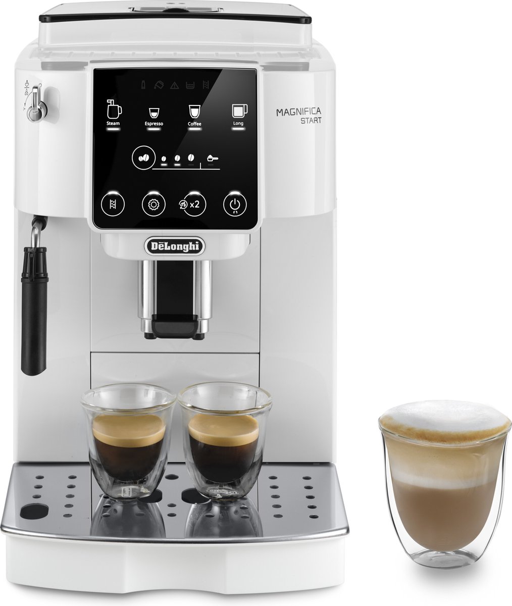 De De'Longhi Magnifica S Start ECAM220.20.W Volautomaat Wit in één oogopslag