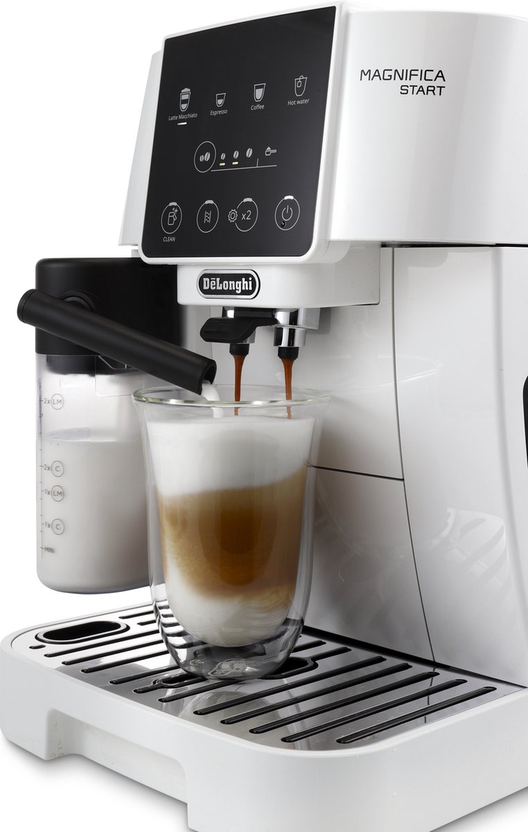 Wat vinden we goed aan de De’Longhi Magnifica Start ECAM220.61.W espressomachine wit