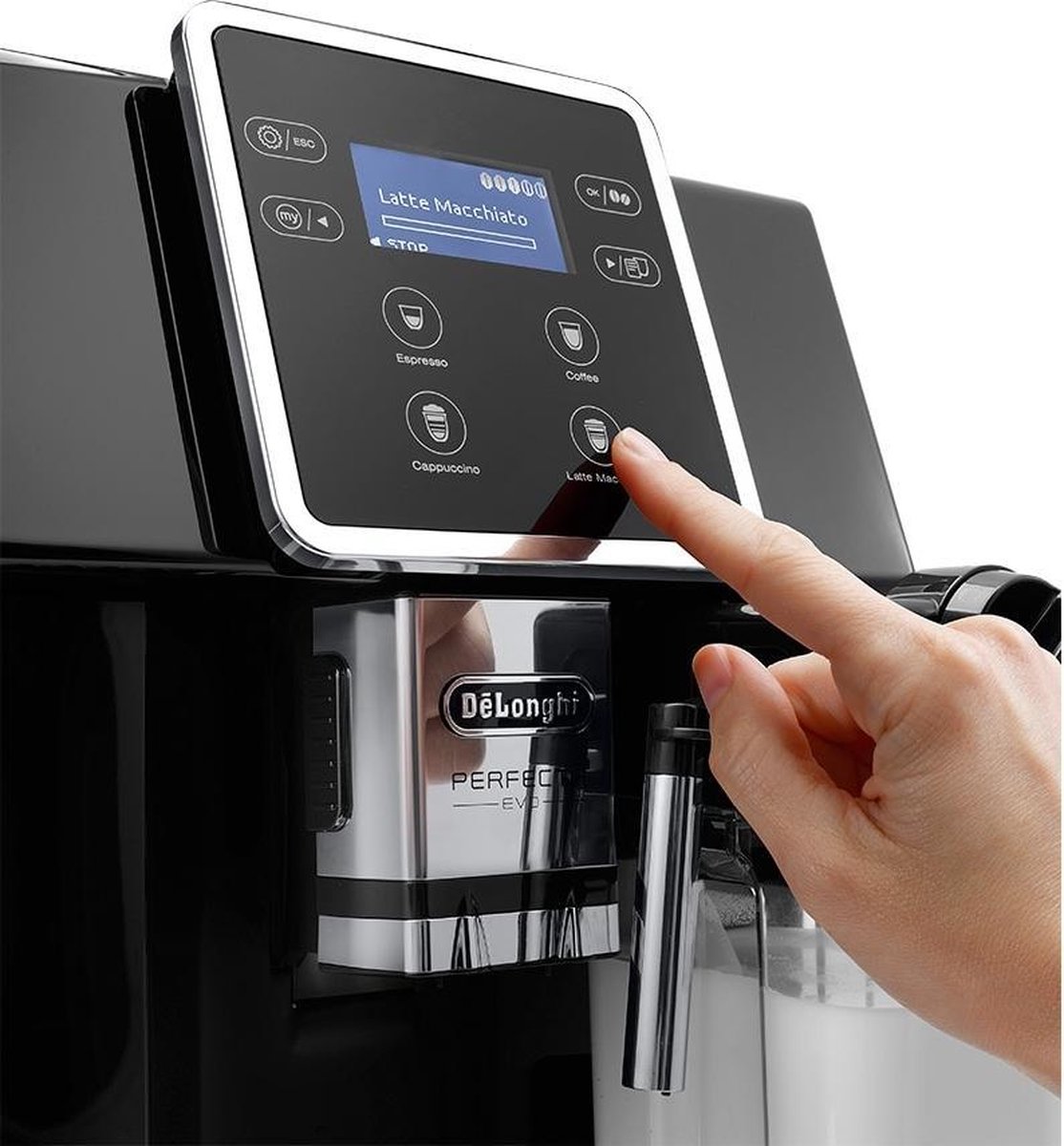Wat vinden we goed aan de De'Longhi Perfecta Evo ESAM420.40.B Espressomachine