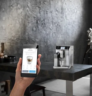 De'Longhi PrimaDonna ECAM650.55.MS Volautomatische Espressomachine Zilver/Zwart