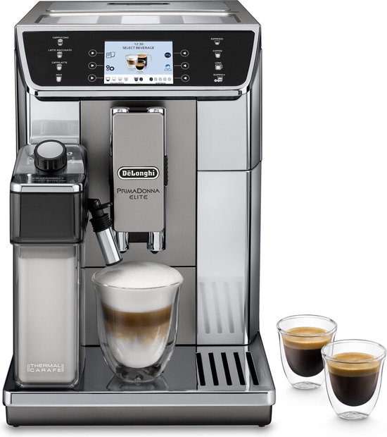 De'Longhi PrimaDonna ECAM650.55.MS: Ultieme koffiebeleving met één druk op de knop