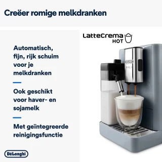 De'Longhi Rivelia EXAM440.55.G espressomachine Pebble Grey