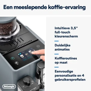 De'Longhi Rivelia EXAM440.55.G espressomachine Pebble Grey