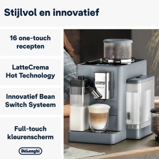 De'Longhi Rivelia EXAM440.55.G espressomachine Pebble Grey