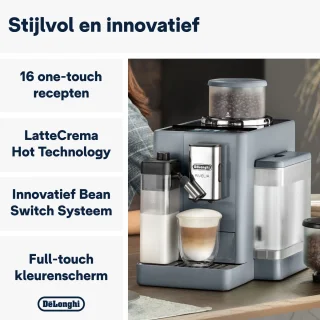 De'Longhi Rivelia EXAM440.55.G espressomachine Pebble Grey