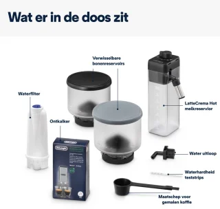 De'Longhi Rivelia EXAM440.55.G espressomachine Pebble Grey