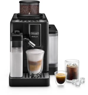 De’Longhi Rivelia Start volautomatische espressomachine, Onyx Black - EXAM420.55.BXL