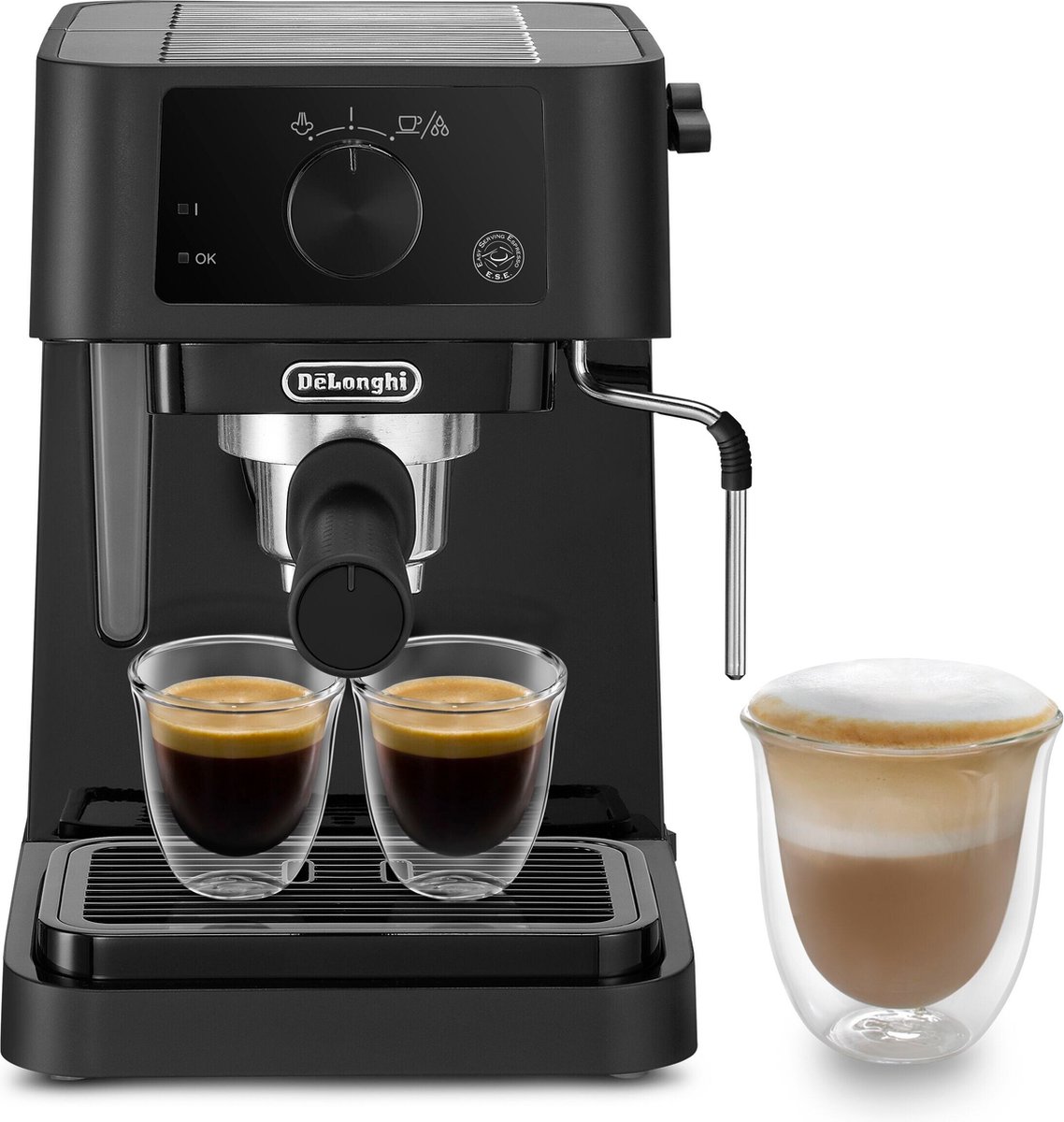 De De'Longhi Stilosa EC235.BK Pistonmachine Zwart in één oogopslag