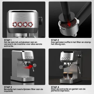 Dewelling CM1662 Espressomachine