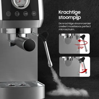 Dewelling CM1665B Half-automatische espressomachine