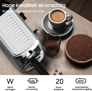 Dewelling CM1665B Half-automatische espressomachine