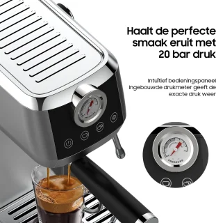 Dewelling CM1665B Half-automatische espressomachine