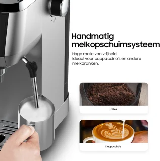 Dewelling CM1665B Half-automatische espressomachine