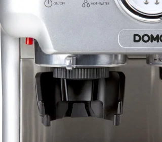 DOMO DO725K Pro Piston Espressomachine RVS/Zwart