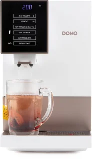 DOMO DO742K Volautomatische Espressomachine Wit