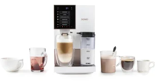 DOMO DO742K Volautomatische Espressomachine Wit