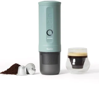 Draagbare elektrische espressomachine, Canyon Green