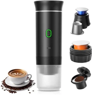 Draagbare espressomachine voor auto’s
