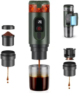 Draagbare espressomachine voor Nespresso Original pads