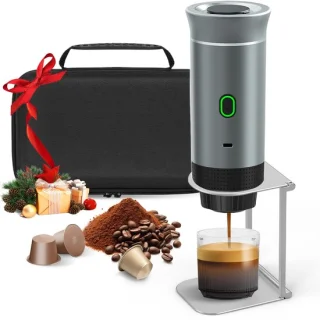 Draagbare espressomachine
