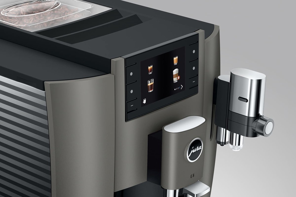Wat vinden we goed aan de E8 Dark Inox EC Senseo apparaat