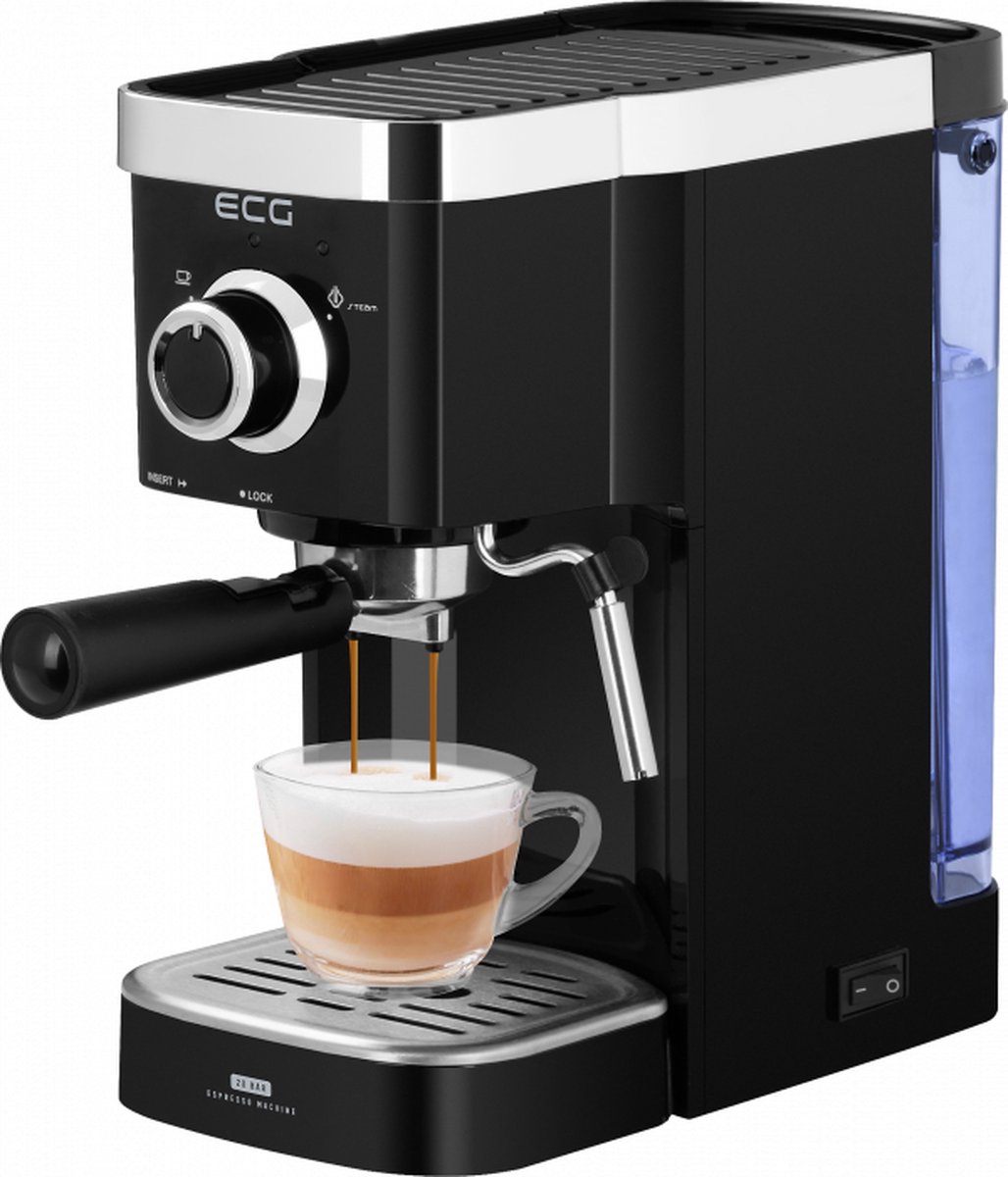 ECG ESP 20301 Espressomachine Zwart